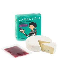 Мягкий сыр Камбоцола с виноградным соусом 55 145 г Jean