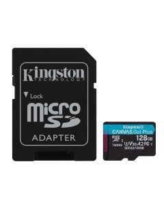 Карта памяти microSDXC Canvas Go 128 ГБ SDCG3 128GB Kingston
