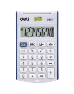 Калькулятор карманный E39217 BLUE Deli