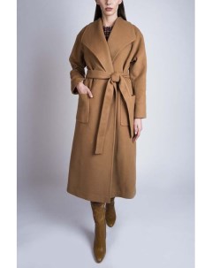 Пальто халат из шерсти с кашемиром Paola ray