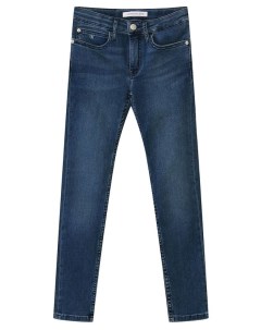 Джинсы с эффектом потертости Calvin klein jeans