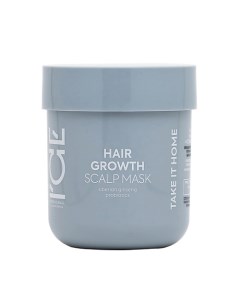 Маска для кожи головы Стимулирующая рост волос Hair Growth Scalp Mask HOME Ice by natura siberica