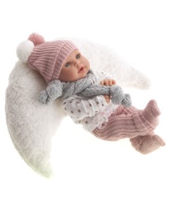 Кукла озвученная Памела на подушке мягконабивная 27 см Munecas antonio juan