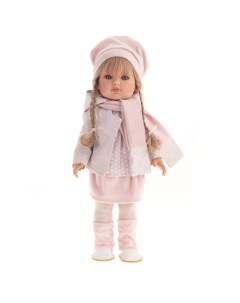 Кукла девочка Эстефания в розовом 45 см Munecas antonio juan