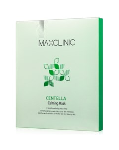 Маска для лица с экстрактом центеллы азиатской Centella Calming Mask 4 x 23 г Face Care Maxclinic
