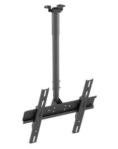 Кронштейн PR 101 B черный для ЖК ТВ 32 65 потолочный фиксированный VESA 400x400 до 60 кг Holder