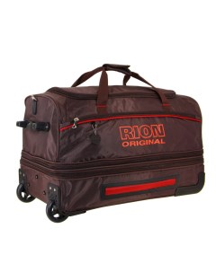 Дорожная сумка на колесах Polar А147Н коричневая Rion
