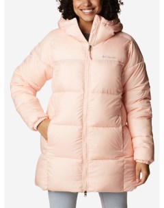 Куртка утепленная женская Puffect Mid Hooded Jacket Розовый Columbia