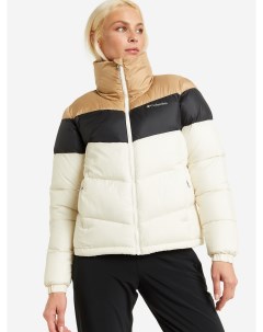 Куртка утепленная женская Puffect Color Blocked Jacket Бежевый Columbia