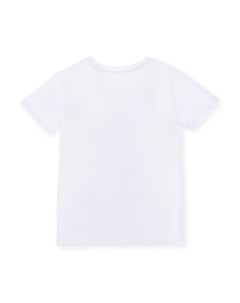 Белая футболка с принтом жилет для мальчика Playtoday kids