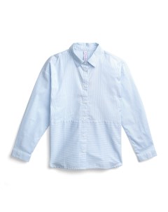 Голубая блузка для девочки School by playtoday