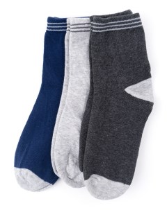 Носки трикотажные для мальчиков 3 пары в комплекте Playtoday tween