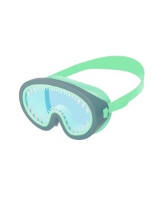 Очки маска для плавания Croco Green детский 25degrees