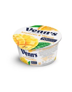 Греческий йогурт со вкусом манго и апельсина 130 г Venn`s