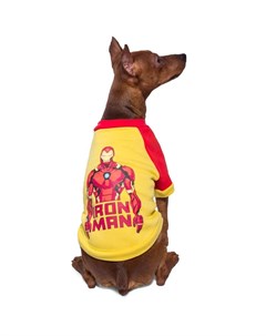 Толстовка для собак Marvel Железный человек XS желтый унисекс Disney