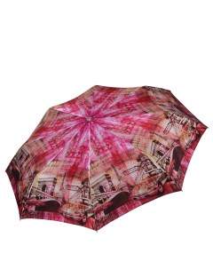 Зонт женский L 17102 4 бордовый Fabretti