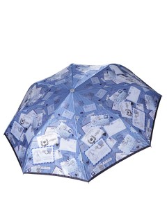 Зонт женский L 18114 2 синий Fabretti