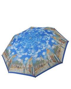 Зонт женский L 20102 5 голубой Fabretti