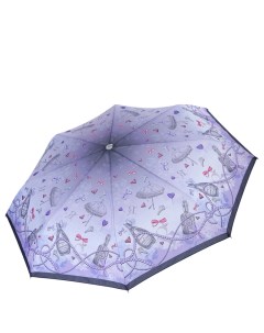 Зонт женский L 18100 11 сиреневый Fabretti