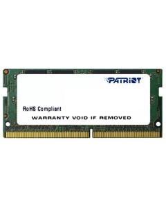 Оперативная память Patriot Memory 1x8Gb Patriot PSD48G266682S Patriot memory