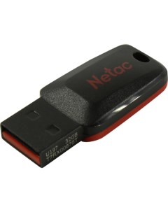 Флешка Netac U197 USB 2 0 NT03U197N 064G 20BK 64Gb Черная