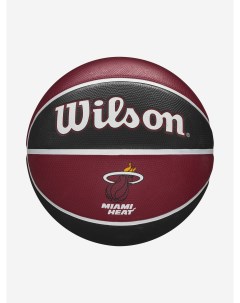 Мяч баскетбольный NBA Team Tribute Mia Heat Красный Wilson