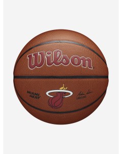 Мяч баскетбольный NBA Team Alliance Mia Heat Коричневый Wilson