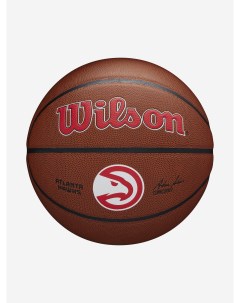 Мяч баскетбольный NBA Team Alliance Atl Hawks Коричневый Wilson