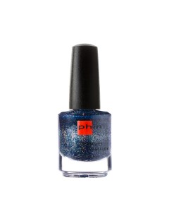 0370 лак для ногтей темно синий рассеянный голографик Luxury Style Avant Garde 12 мл Sophin