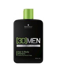 Шампунь для волос и тела Hair Body shampoo Объем 250 мл Schwarzkopf professional