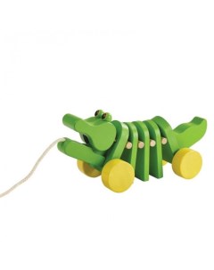 Каталка игрушка Каталка Танцующий крокодил Plan toys