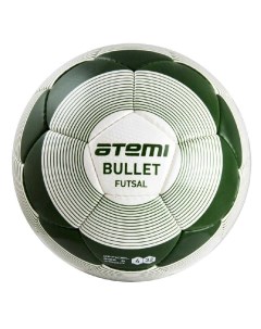 Мяч футбольный Bullet Futsal р 4 бело зеленый Atemi