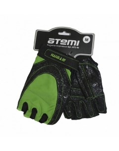 Перчатки для фитнеса AFG06GN черно зеленые Atemi
