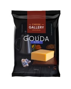 Твёрдый сыр Гауда 45 200 г Cheese gallery