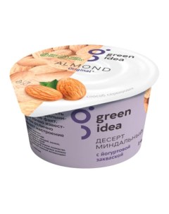 Десерт миндальный с йогуртовой закваской 140 г Green idea