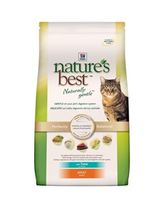 Natures Best натуральный сухой корм для кошек от 1 до 7 лет с тунцом и овощами Hill`s