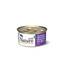 Консервированный корм для кошек тунец с ширасу 85 гр Prime nature