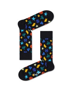 Носки Dressed Planet Sock PLA01 9300 Happy socks