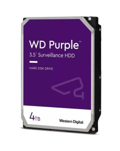 Внутренний жесткий диск 3 5 4Tb WD42PURZ 256Mb 5400rpm SATA3 Purple Western digital