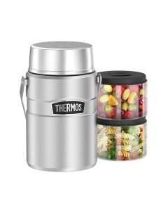 Термос из нержавеющей стали с двумя контейнерами Thermos