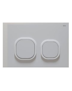 Кнопка для инсталляции Uniglass UNG01GWi77 глянцевый белый Iddis