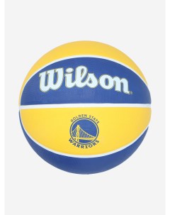 Мяч баскетбольный NBA Team Tribute BSKT GS Warriors Желтый Wilson