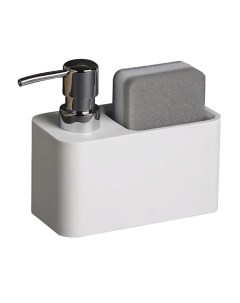 Дозатор для моющего средства и мыла с подставкой для губки Handy Denezo