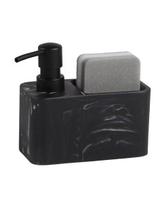 Дозатор для моющего средства и мыла с подставкой для губки Handy Denezo