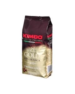 Кофе Gold 100 Arabica зерновой 250 г Kimbo