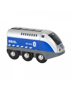 Игрушечный паровозик на ИК управлении Оскар свет звук Brio