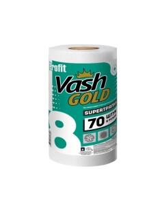 Супер тряпка тисненная 70 листов Vash gold