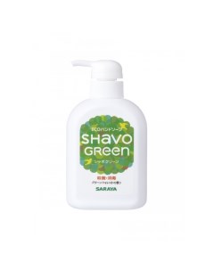Shavo Green Soap Жидкое мыло для рук 0 25 л Saraya