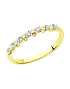 Кольцо из желтого золота Sokolov diamonds