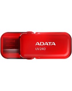 Флешка 32Gb UV240 USB 2 0 красный AUV240 32G RRD Adata